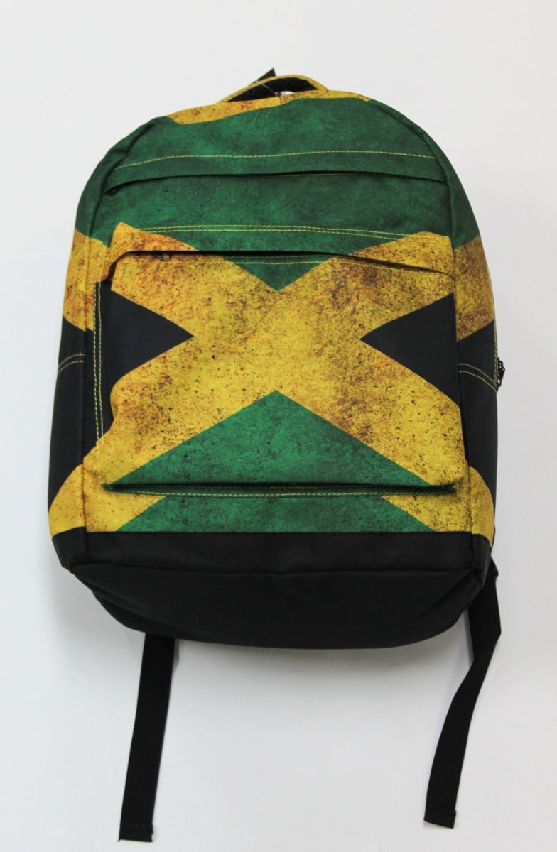 Jamaican Flag Backpack - 876 Worldwide