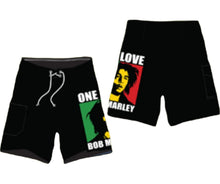 Load image into Gallery viewer, Bob Marley One Love Swim Shorts
