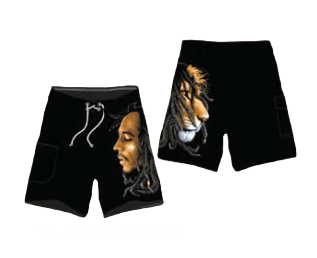 Bob Marley Profile Swim Shorts