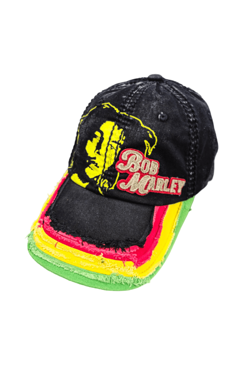 Bob Marley Reggae Ripped Edges Cap