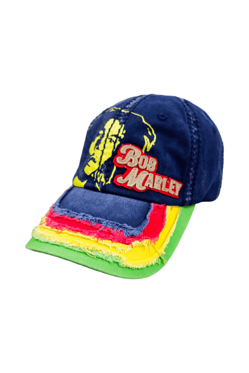 Bob Marley Reggae Ripped Edges Cap