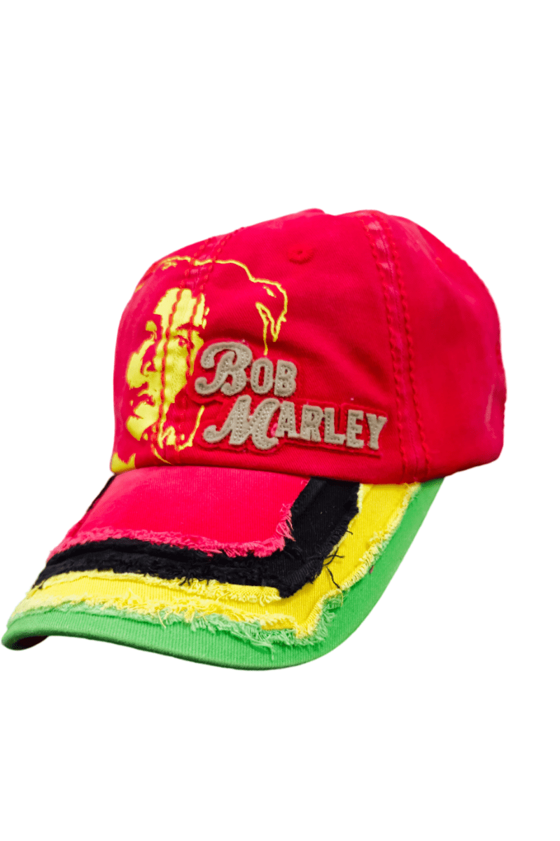 Bob Marley Reggae Ripped Edges Cap