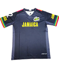 Load image into Gallery viewer, Jamaica Black 62 Reggae Accent Jersey
