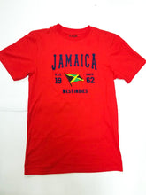 Load image into Gallery viewer, Jamaica Est. Since 1962 Embroidered Flag T-Shirt
