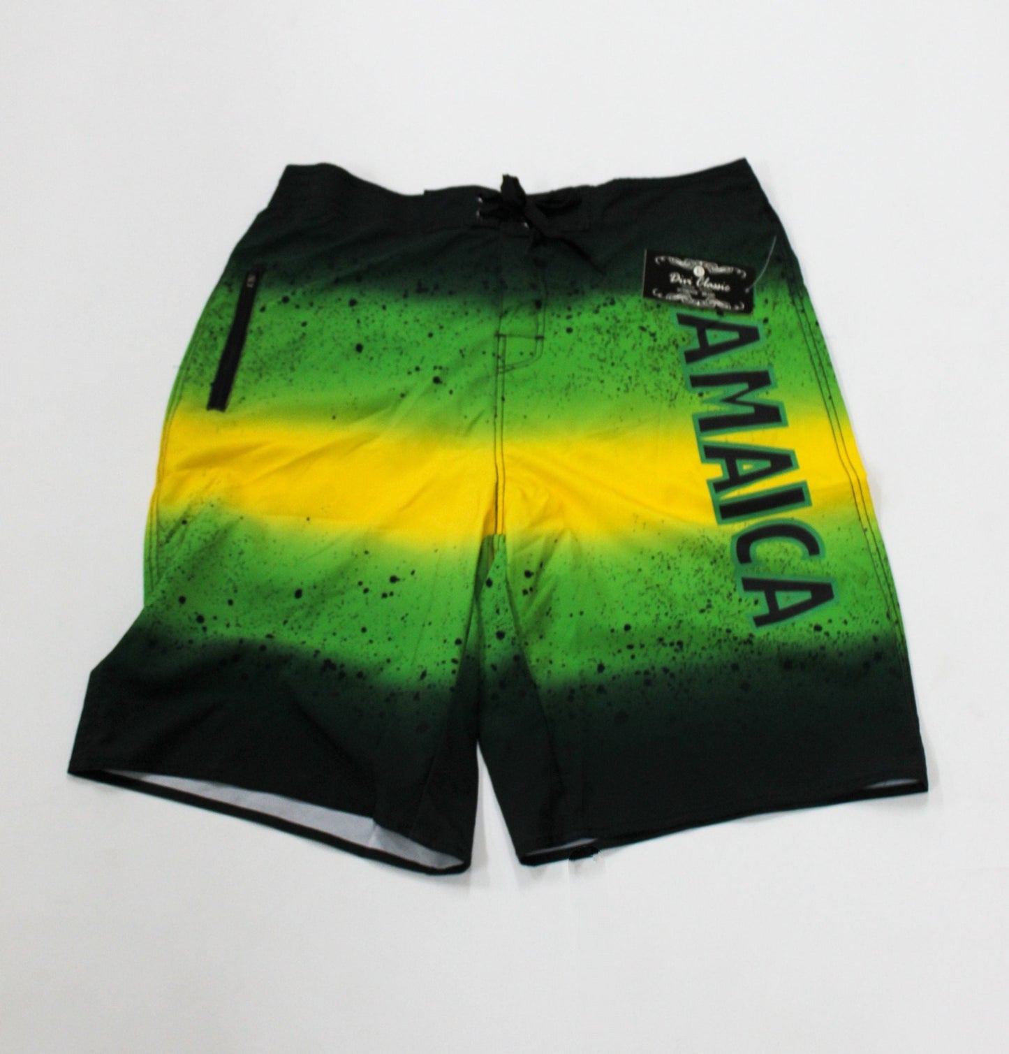 Jamaica Grunge Ombre Board Shorts - 876 Worldwide