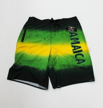 Load image into Gallery viewer, Jamaica Grunge Ombre Board Shorts - 876 Worldwide
