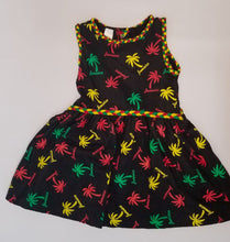 Load image into Gallery viewer, Jamaica Island Palm Infant Dress
