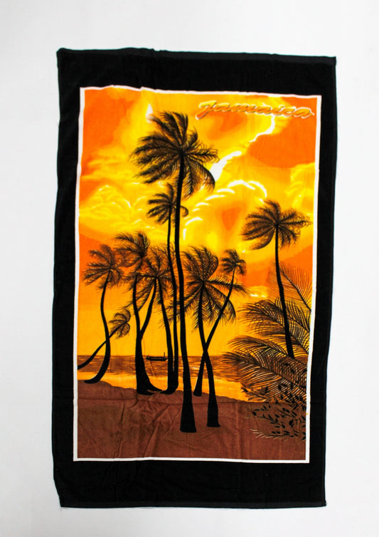 Jamaica Island Sunset Towel