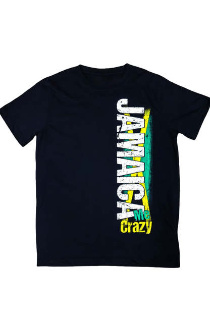Jamaica Me Crazy Block Flag T-Shirt