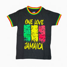 Load image into Gallery viewer, Jamaica One Love Reggae Stripes Graffiti Kid&#39;s T-Shirt
