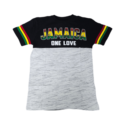 Jamaica Reggae Palm One Love T-Shirt - 876 Worldwide