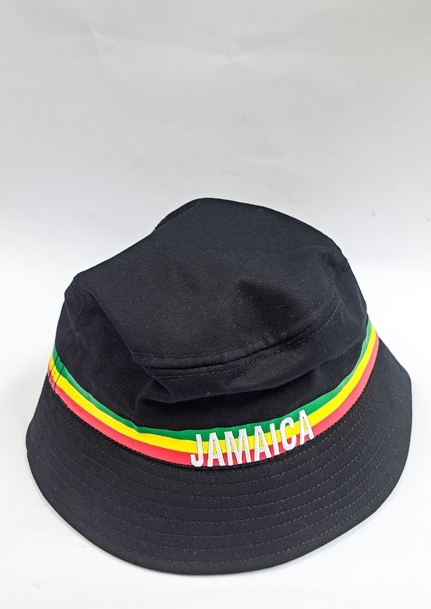 Jamaica Reggae Stripe Bucket Hat