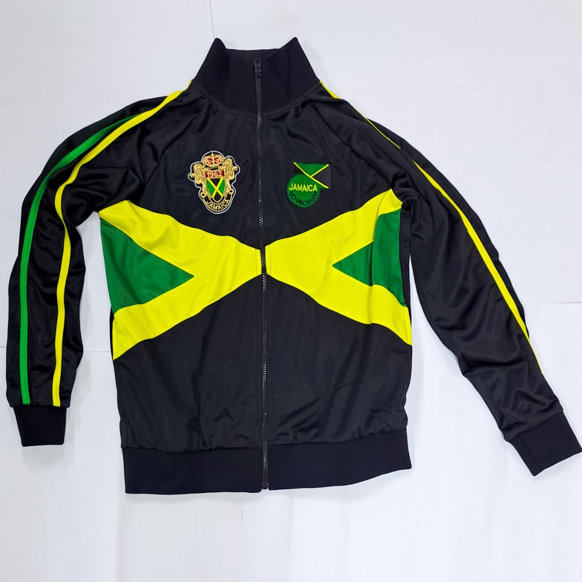 Jamaica Sport Long Sleeve Full Zip Sweatshirt