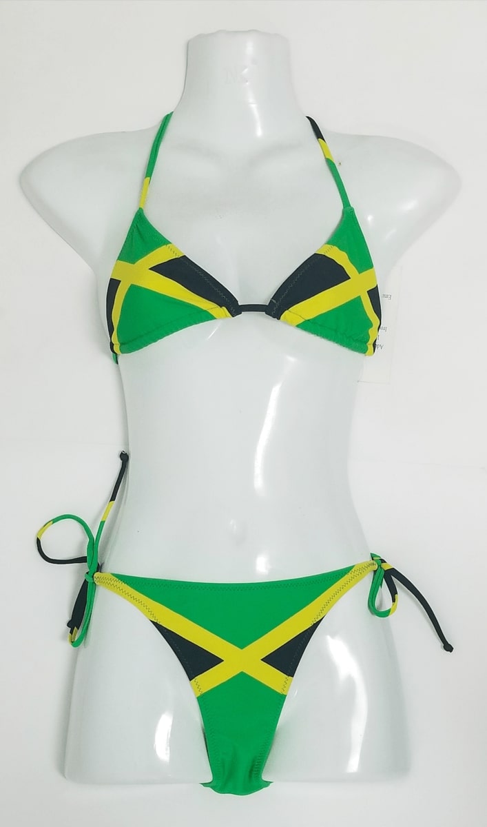 Jamaican Flag Bikini - 876 Worldwide