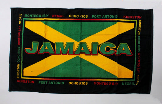 Jamaican Flag Resort Towel