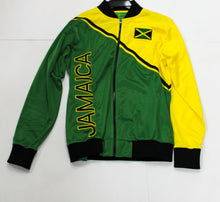 Load image into Gallery viewer, Jamaican Flag Two-Tone Jacket
