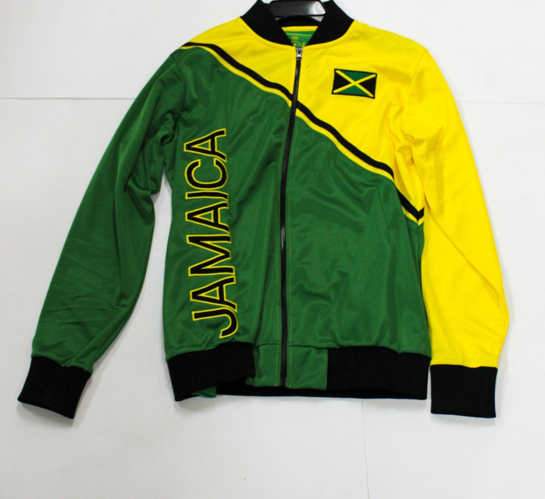 Jamaican Flag Two-Tone Jacket