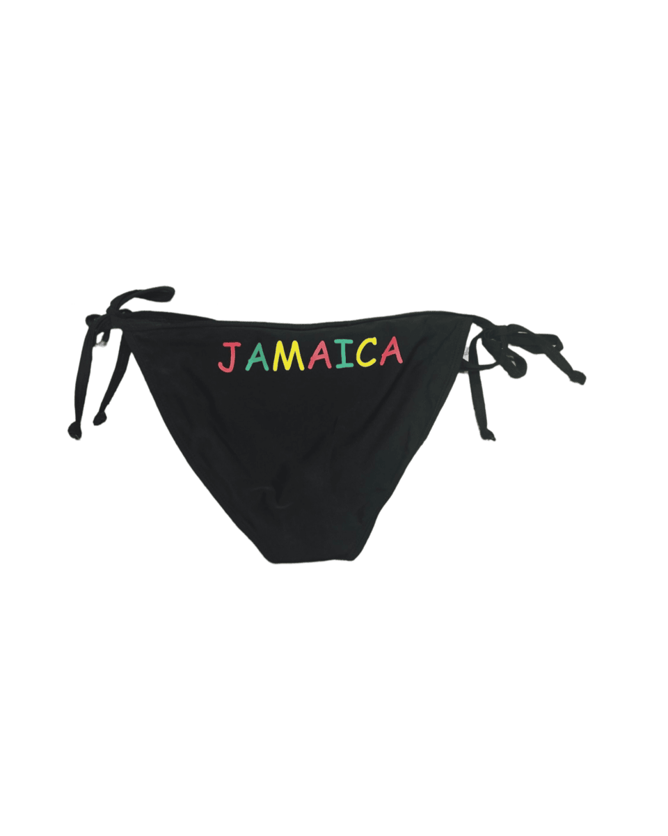 Jamaican/Rasta Frill Bikini