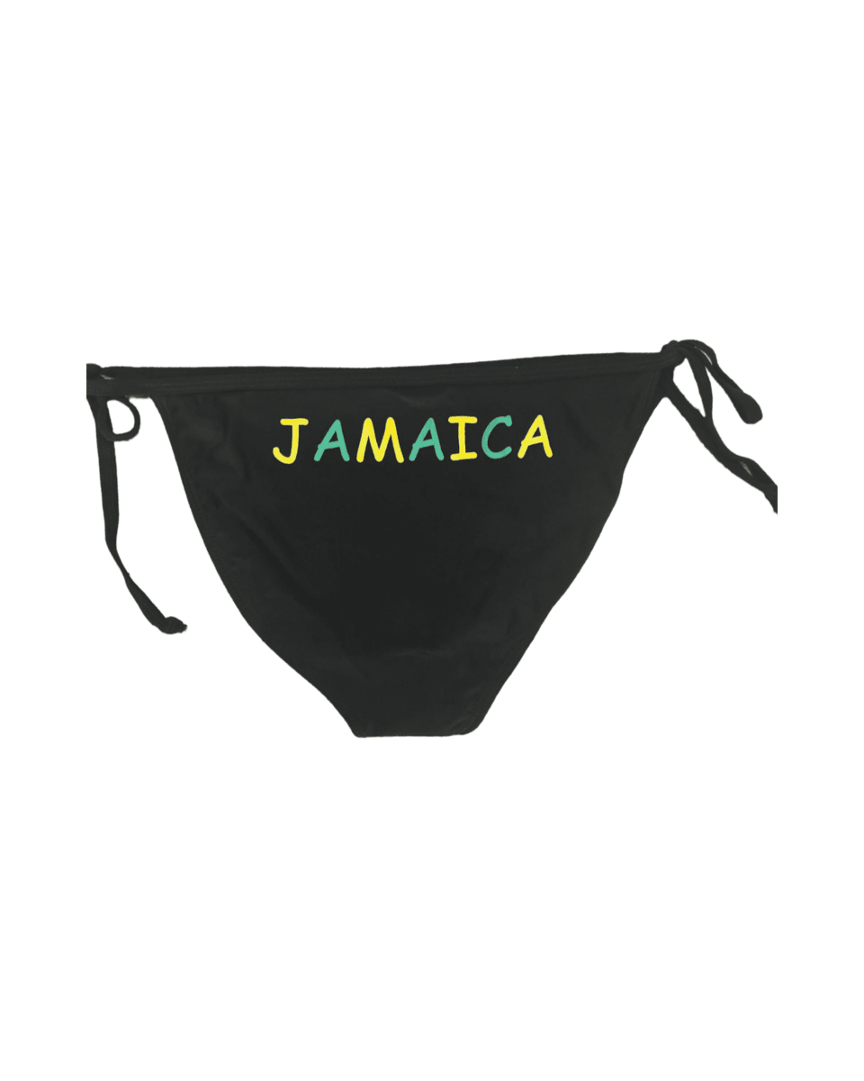 Jamaican/Rasta Frill Bikini