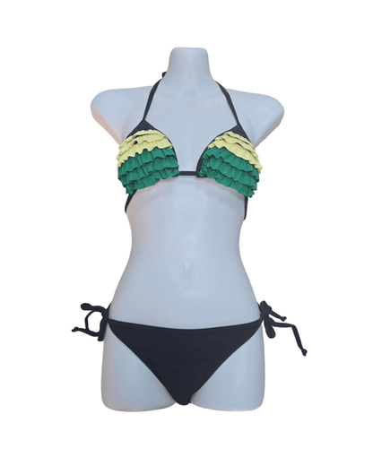 Jamaican/Rasta Frill Bikini - 876 Worldwide