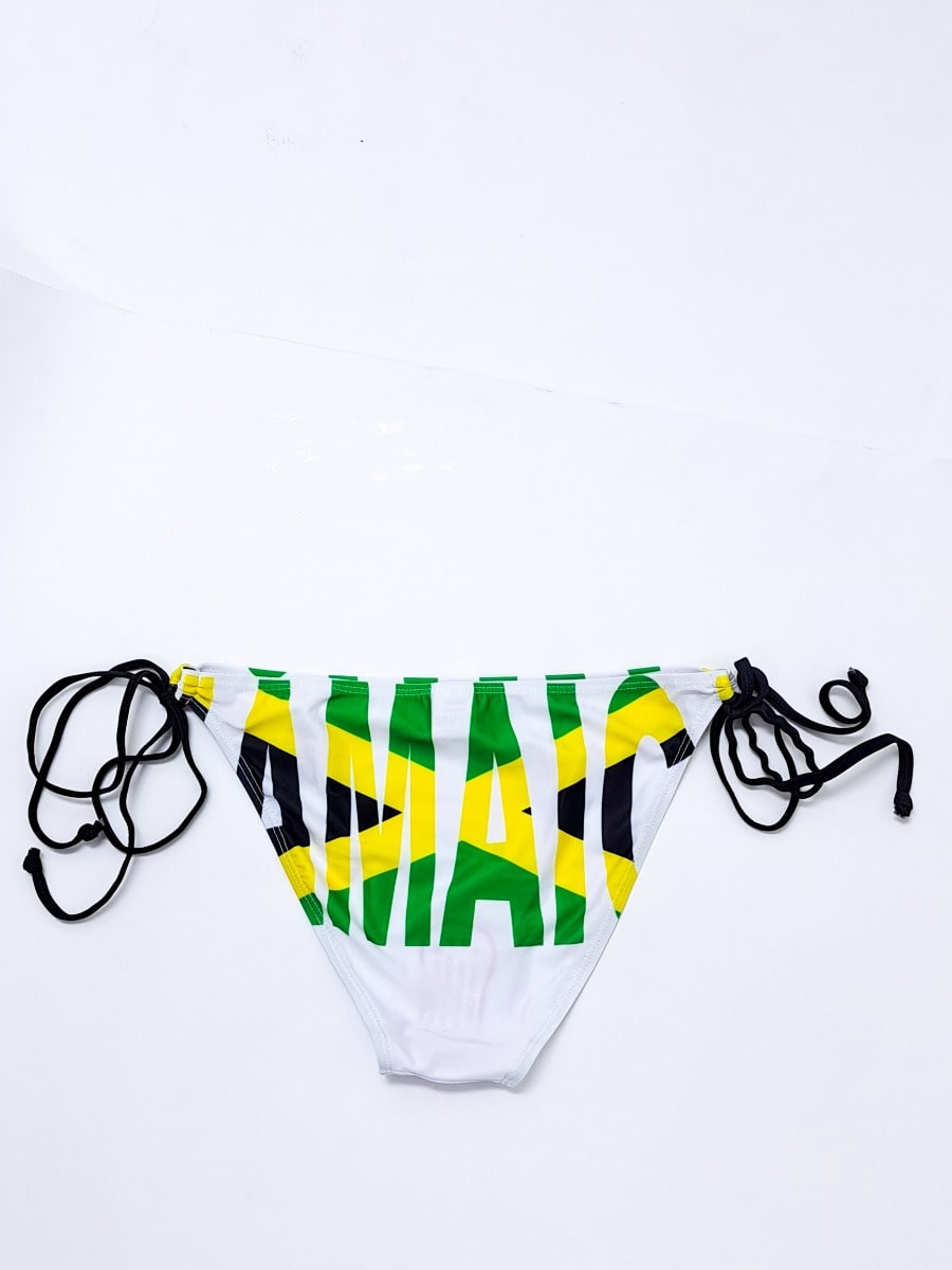 Jamaican White Flag Bikini