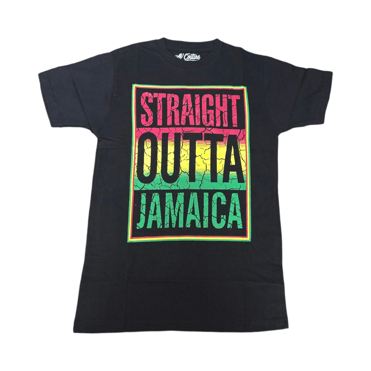 Reggae Straight Outta Jamaica T-Shirt - 876 Worldwide