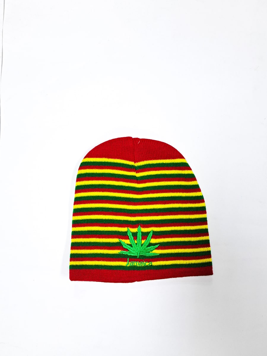 Reggae Striped Jamaica Unisex Beanie