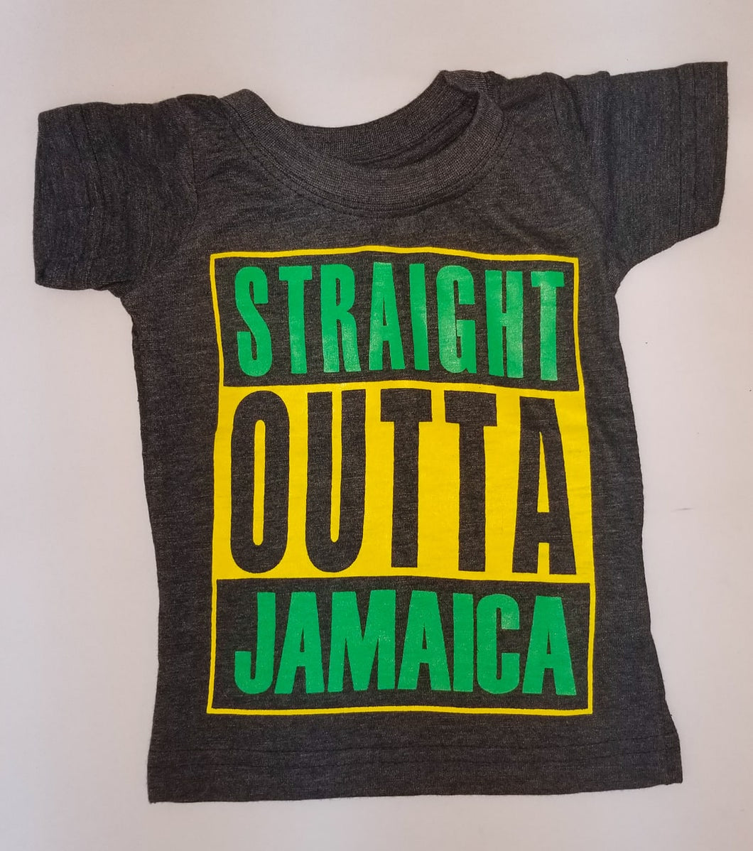 Straight Outta Jamaica' Infant T-Shirt