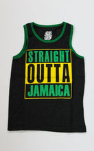 Load image into Gallery viewer, Straight Outta Jamaica&#39; Kid&#39;s Tank Top
