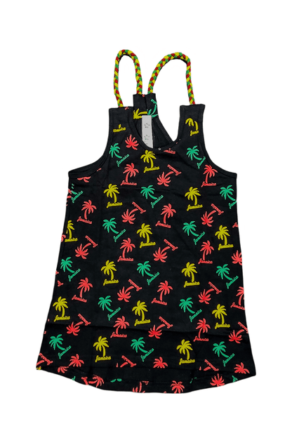 Jamaica Island Palm Spaghetti Strap Top