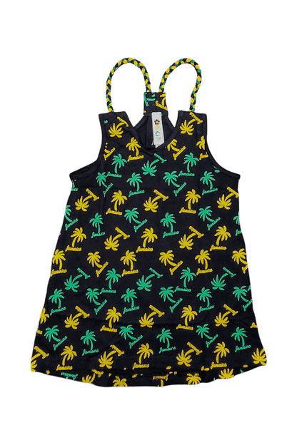 Jamaica Island Palm Spaghetti Strap Top