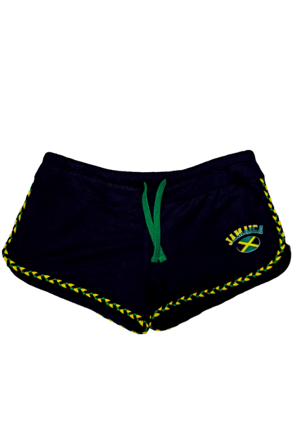 Jamaica Ladies Braid Finish Shorts