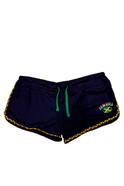 Jamaica Ladies Braid Finish Shorts