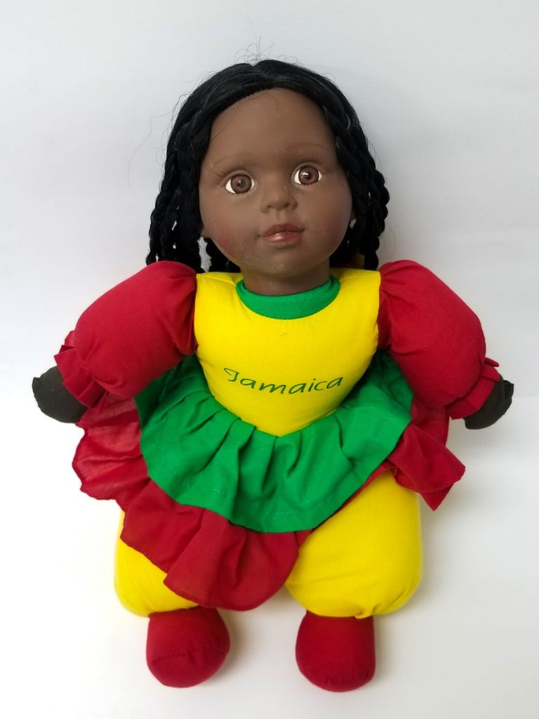 Jamaican Ebony Newborn Doll