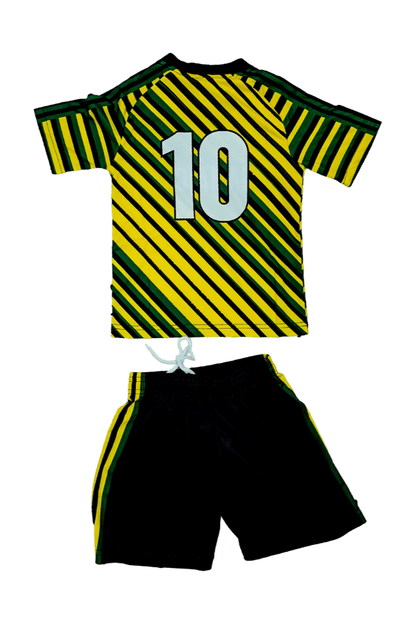 Jamaican Kid's Warrior Soccer Jersey Set