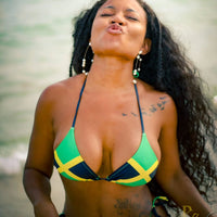 UGC jamaican flag bikini