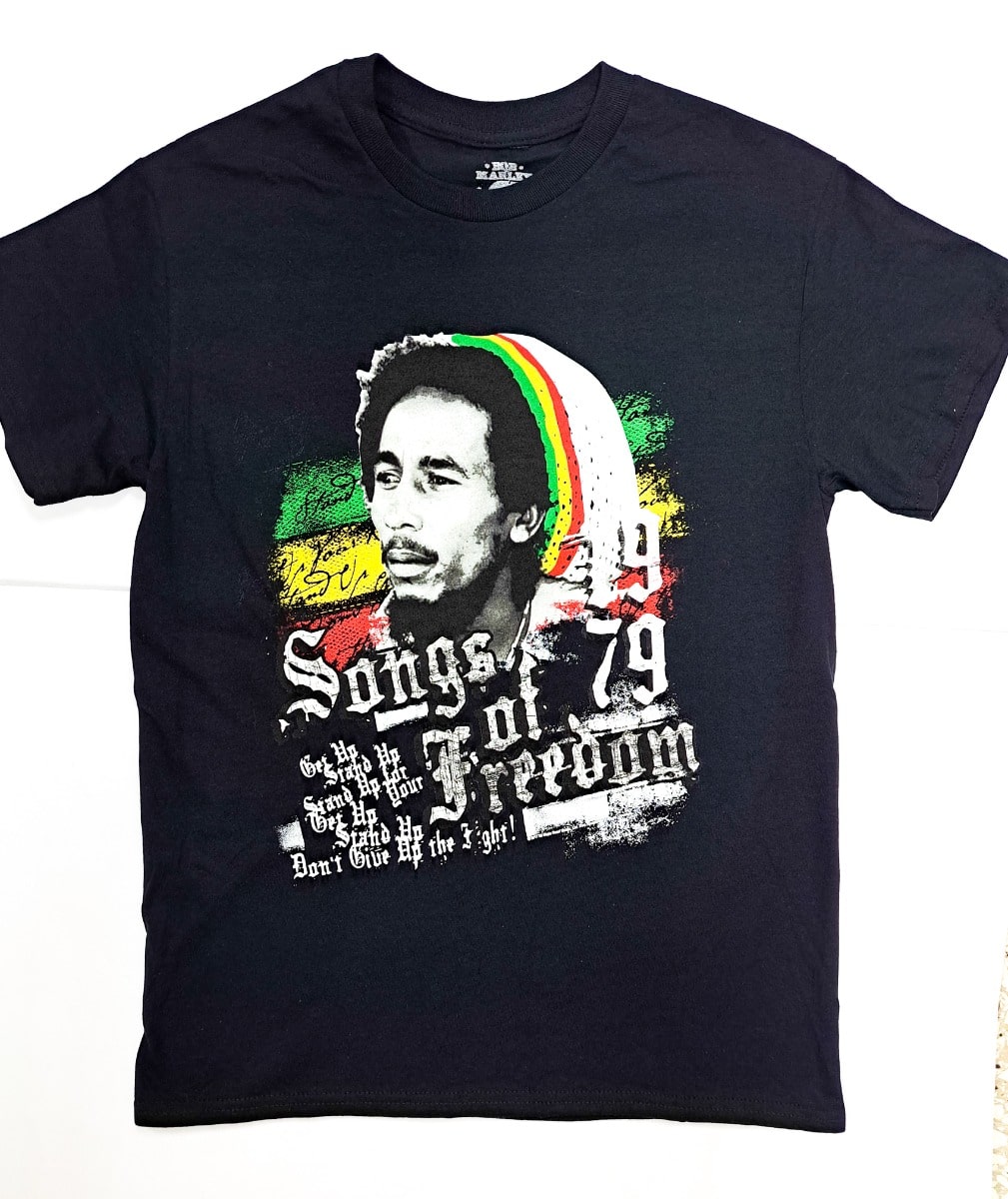 Bob Marley 1979 Songs of Freedom T-Shirt - 876 Worldwide