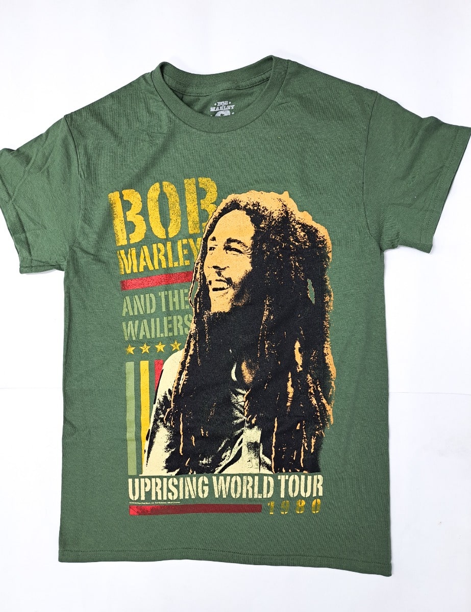 Bob Marley And The Wailers Uprising World Tour T-Shirt - 876 Worldwide