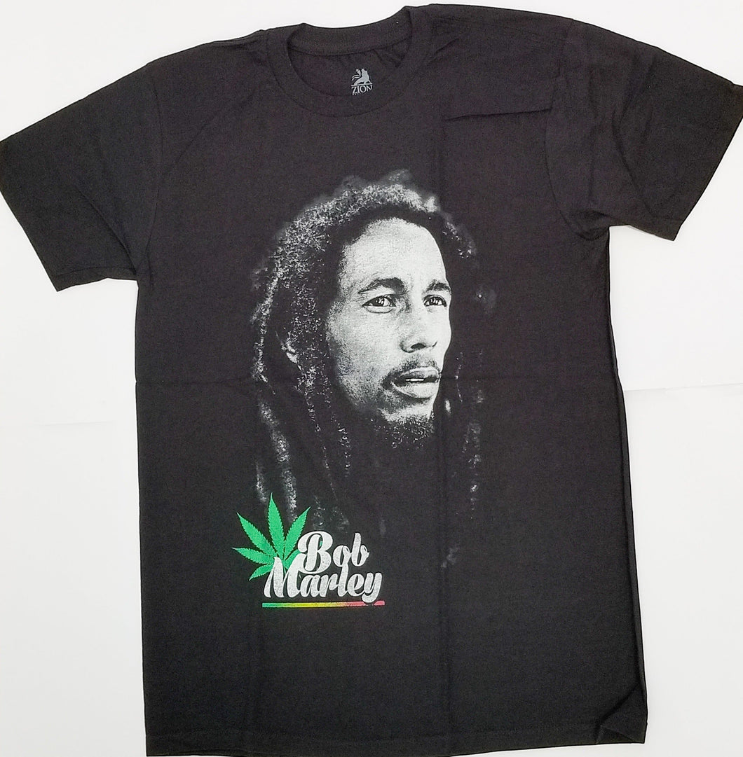 Bob Marley Herb Leaf T-Shirt - 876 Worldwide