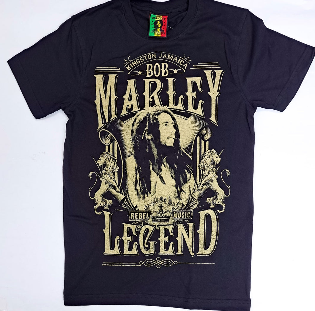 Bob Marley Rebel Music Legend T-Shirt