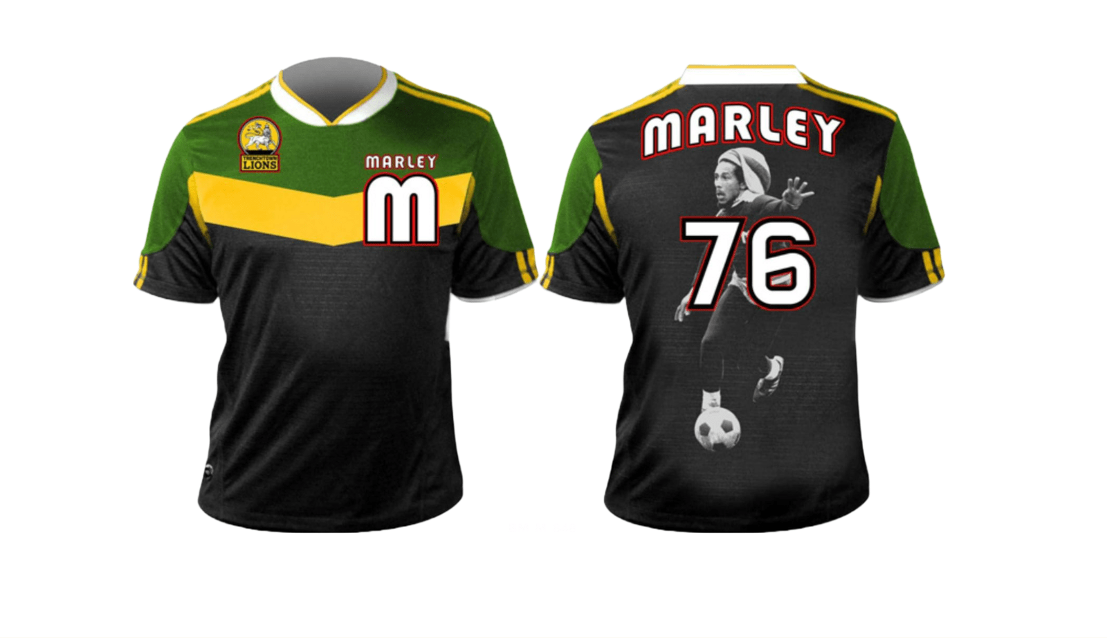 Bob Marley Trenchtown Lions 76 Jersey - 876 Worldwide