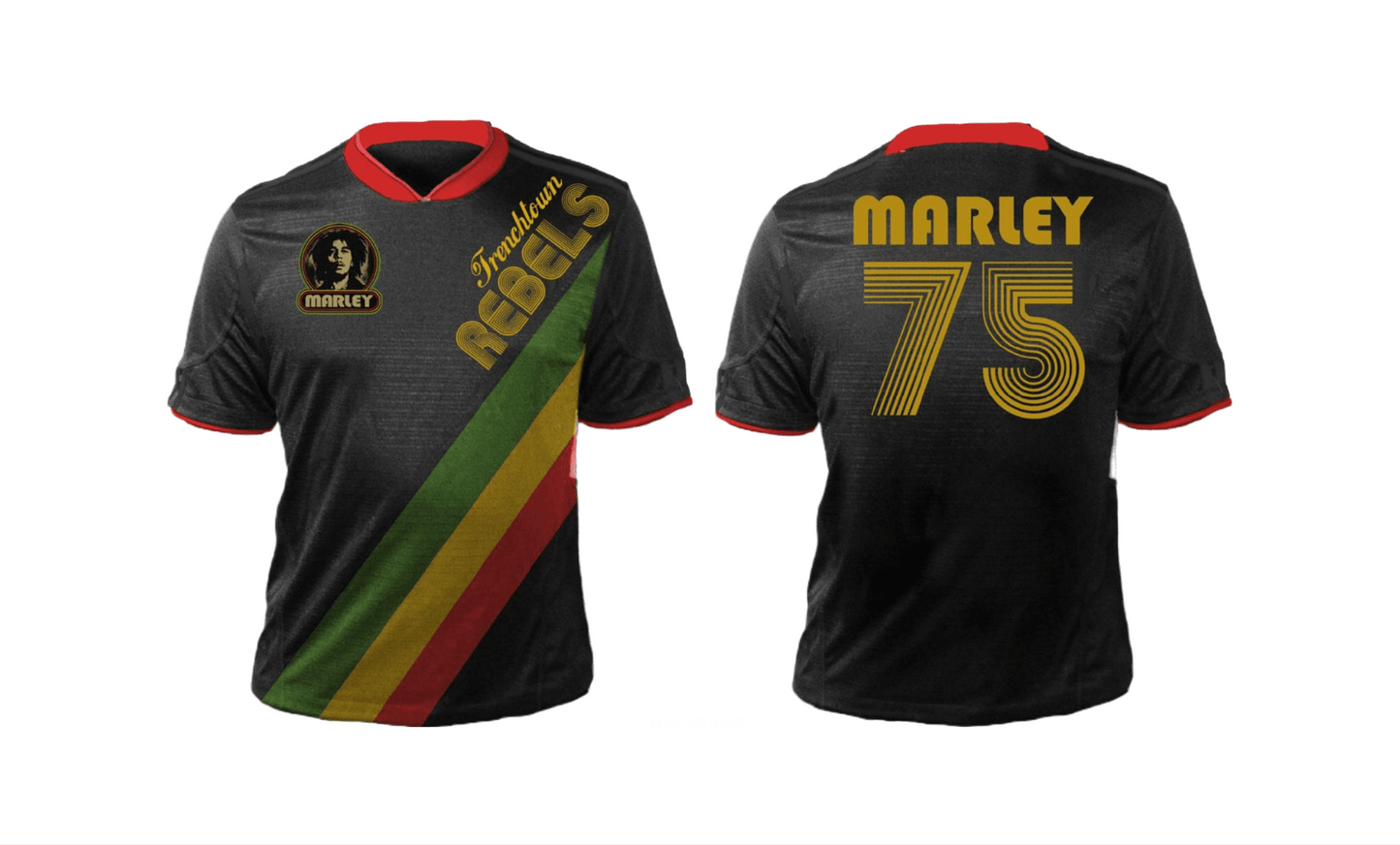 Bob Marley Trenchtown Rebel 75 Jersey - 876 Worldwide