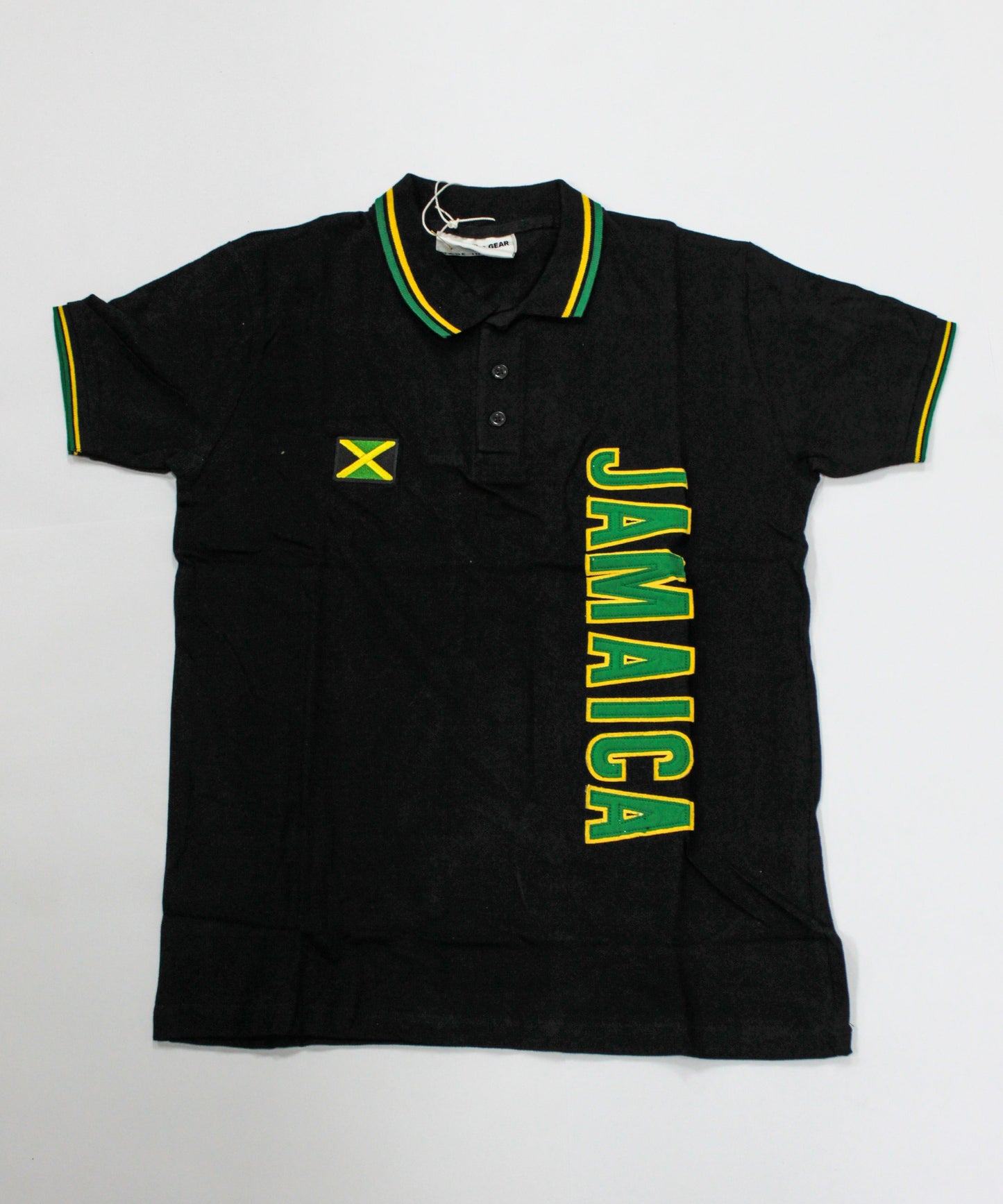 Jamaica Block Embroidered Polo - 876 Worldwide