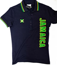 Load image into Gallery viewer, Jamaica Embroidered Block Ladies&#39; Polo
