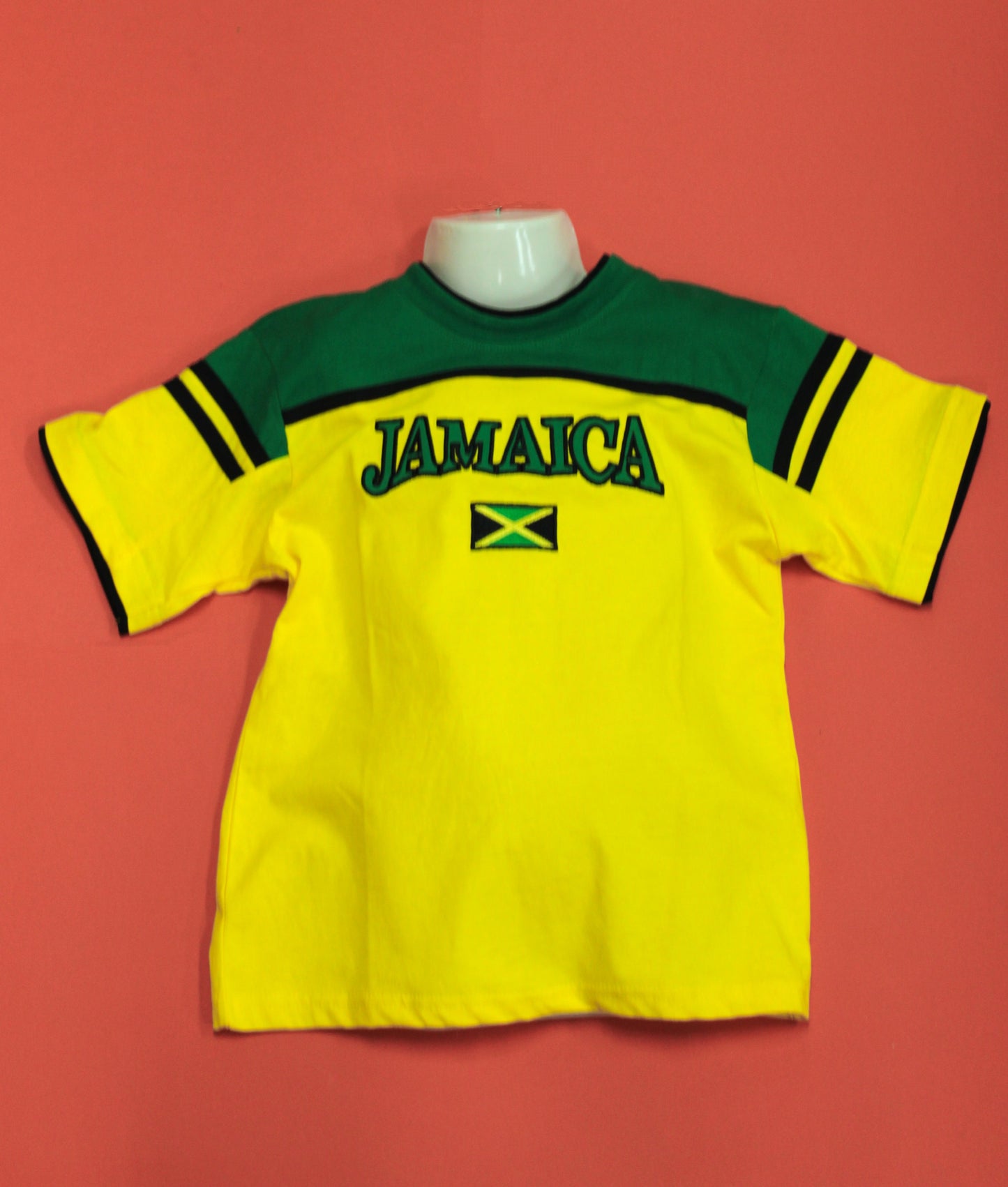 Jamaica Embroidered Kid's T-Shirt - 876 Worldwide