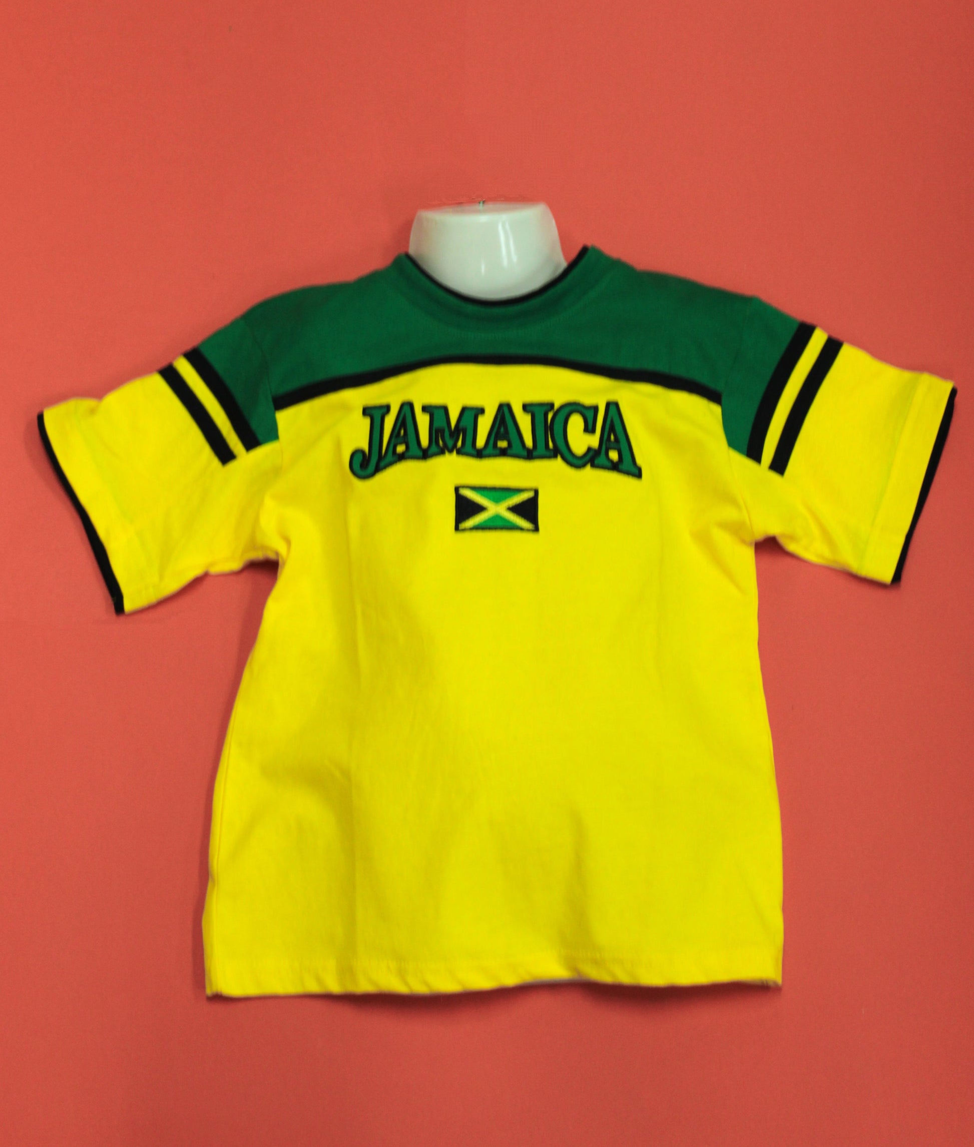 Jamaica Embroidered Kid's T-Shirt - 876 Worldwide