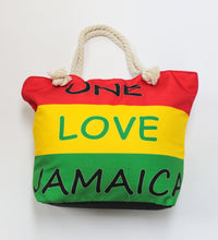 Load image into Gallery viewer, Jamaica Rope Strap Beach Bag - 876 Worldwide
