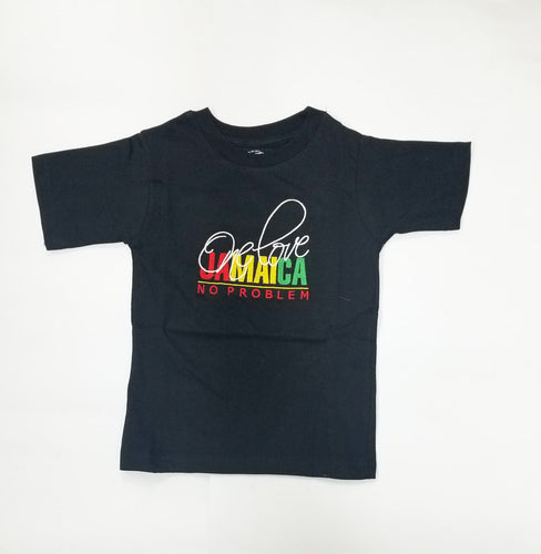 Jamaica 'One Love' No Problem Kid's T-Shirt - 876 Worldwide