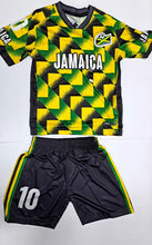 Load image into Gallery viewer, Jamaican Kid&#39;s Arsenal Soccer Jersey Set
