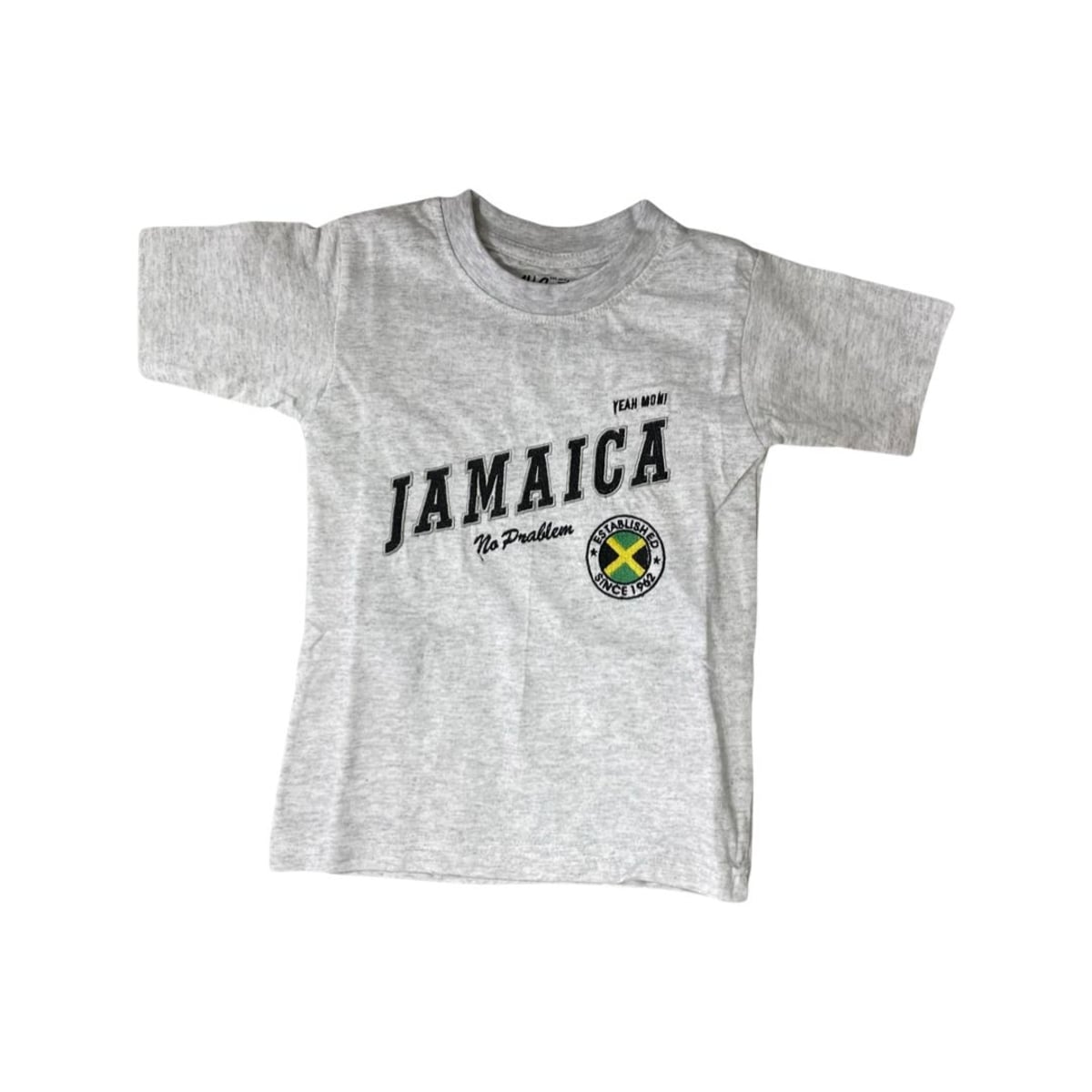 "No Problem" Jamaican Flag Sealed Kid's T-Shirt - 876 Worldwide